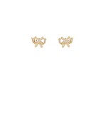 Bow Studded Earrings