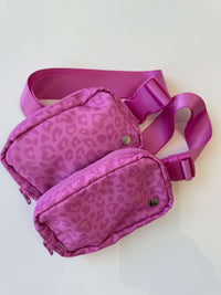 Small Belt bag - Multi Color  two hot pink