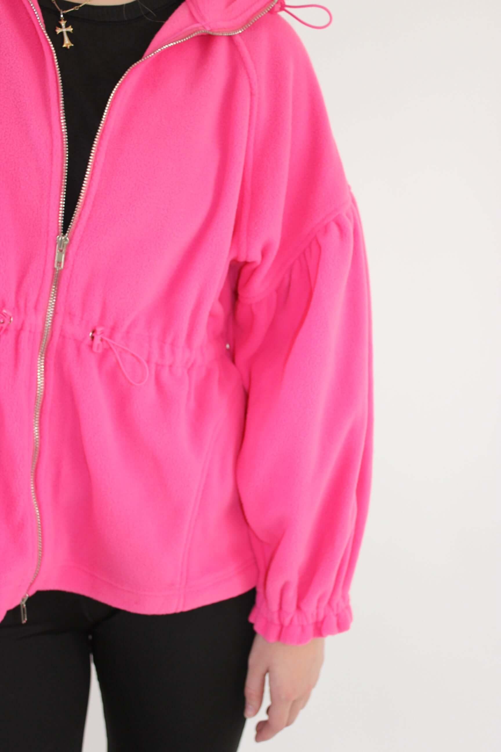 Pop Of Pink Jacket Sleeve