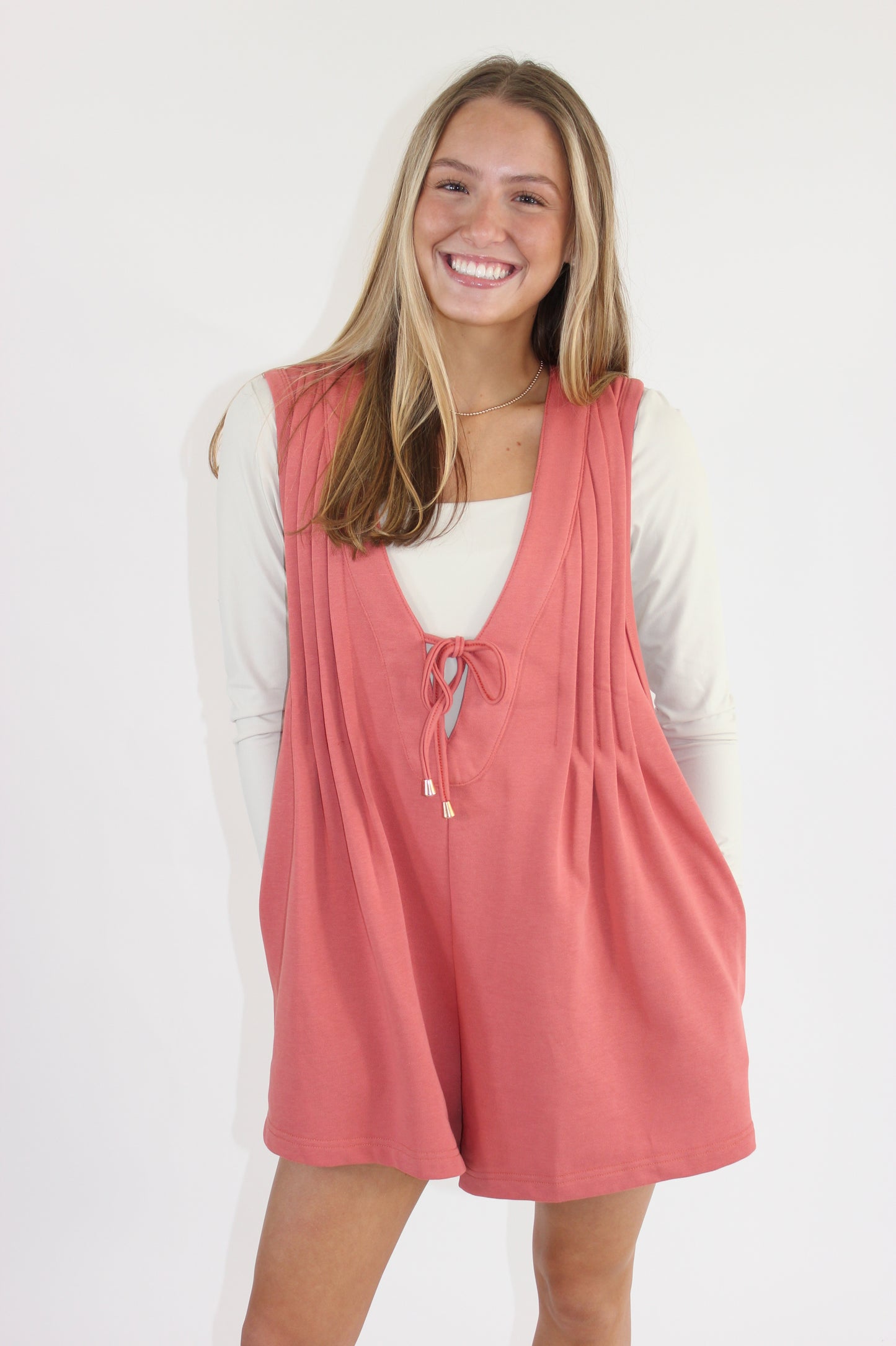 Megan Romper styled