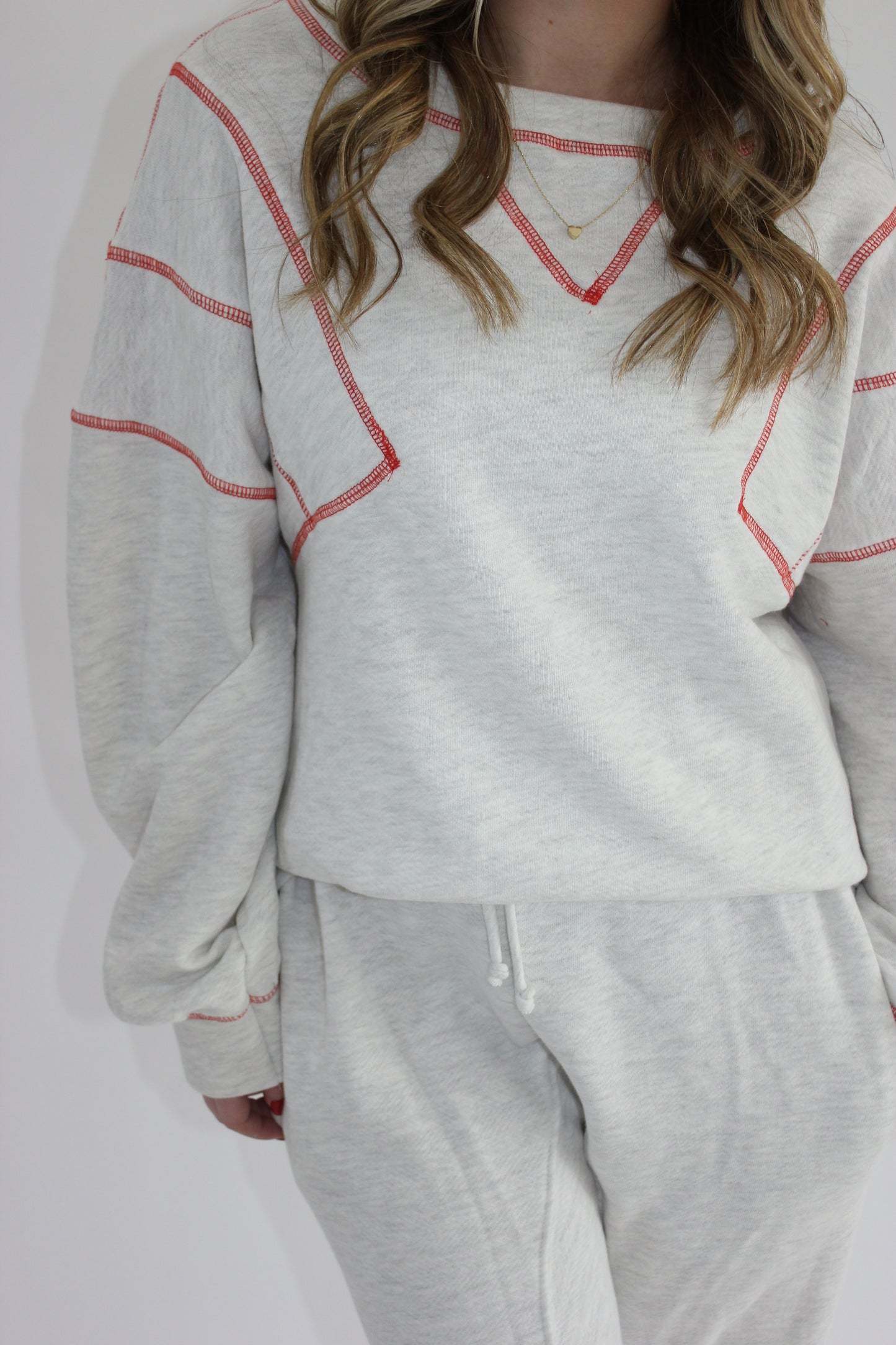 Revers Stitch Detail Set pants