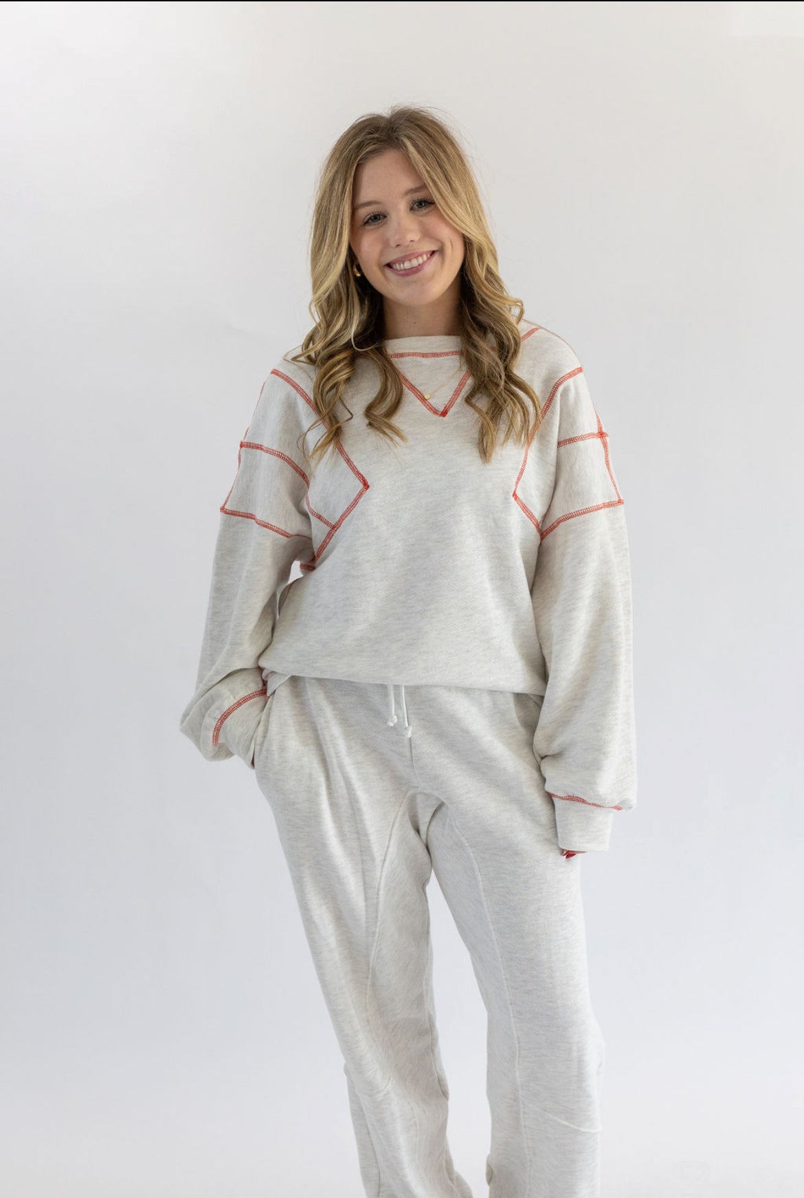 Revers Stitch Detail Set