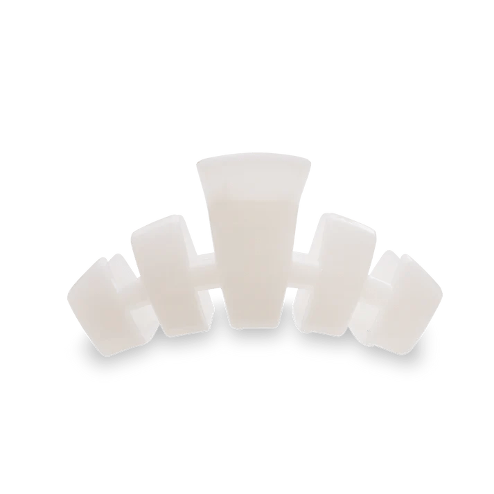 Classic Coconut White Medium Claw Hair Clip - Anderson Ave boutique