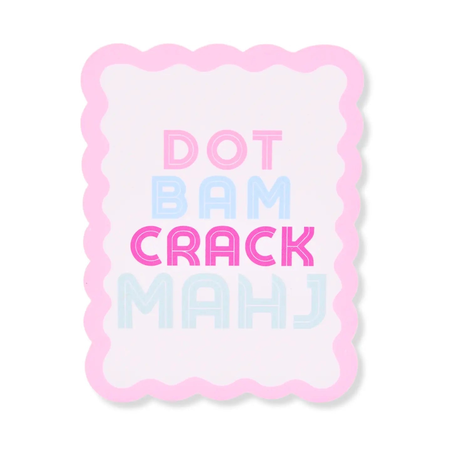 Dot Bam Crack Mahj Mahjong Tile Shufflers - Anderson Ave boutique