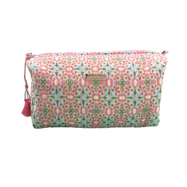 Laura Park Gasparilla Signature Large Quilted Cosmetic Bag - Anderson Ave boutique