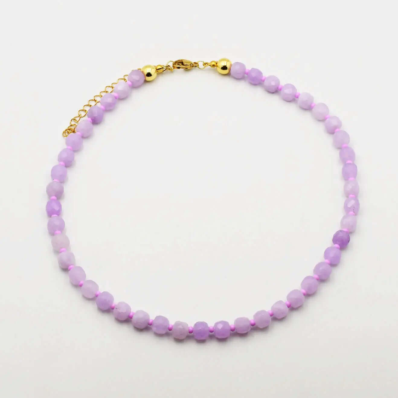 Lila Gemstone Necklace - Anderson Ave boutique