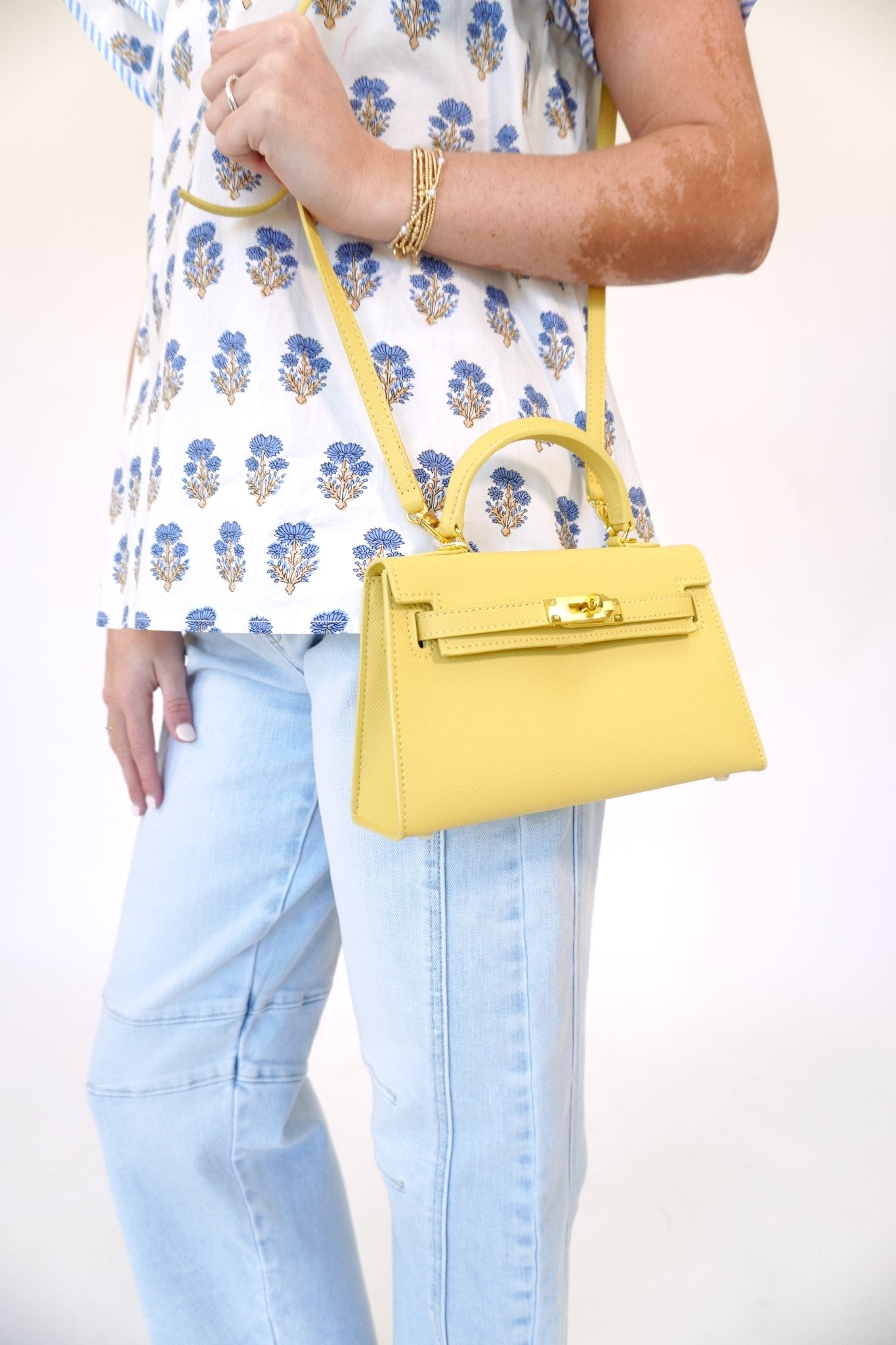 Sunny Days Mini Top Handle Bag - Anderson Ave boutique