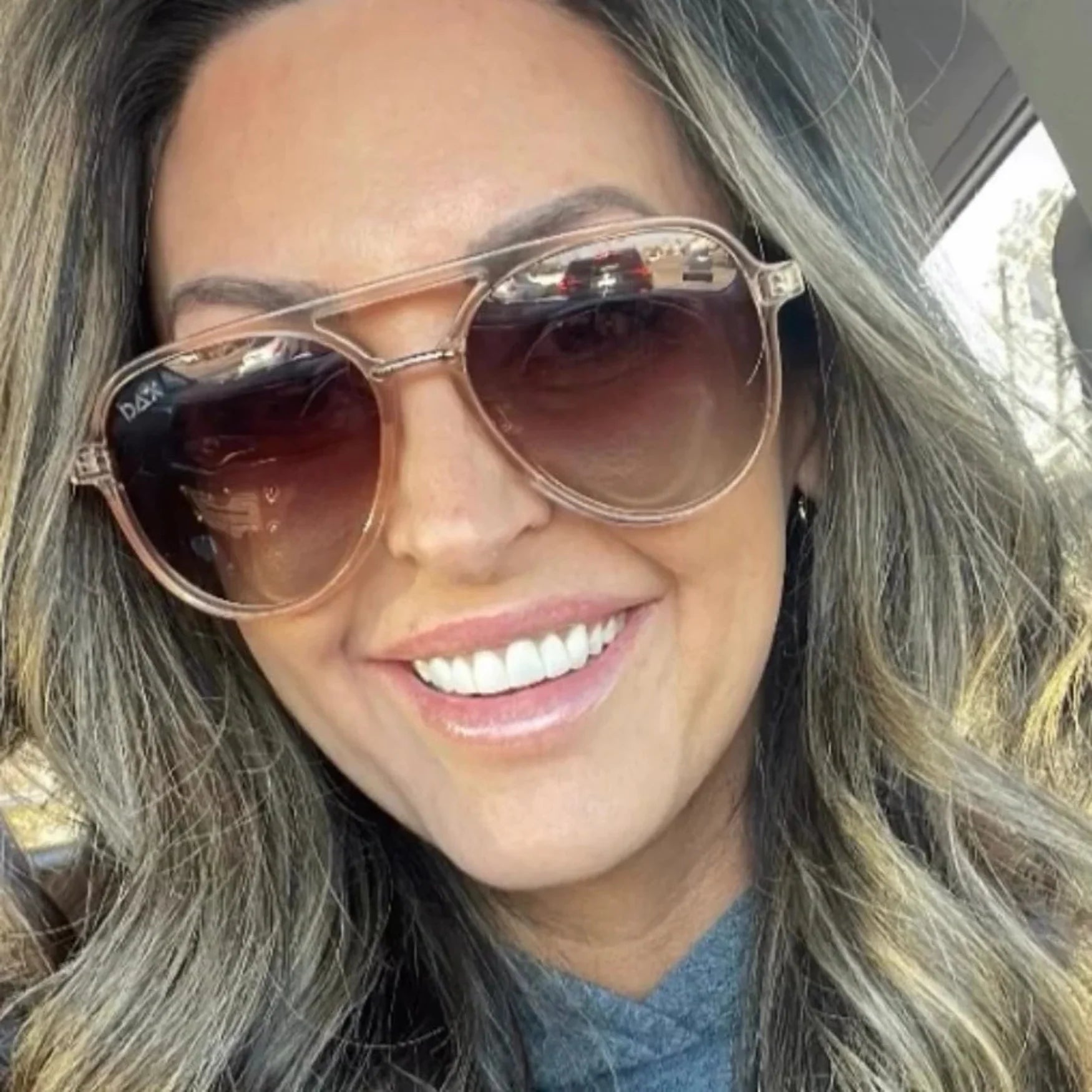 The Earhart Polarized Sunnie - Clear - Anderson Ave boutique