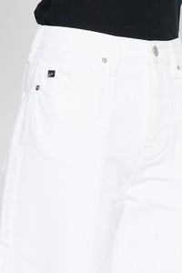 KanCan White High Rise wide leg Jeans