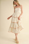 The Sunlit Stroll Midi Dress