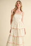 The Sunlit Stroll Midi Dress