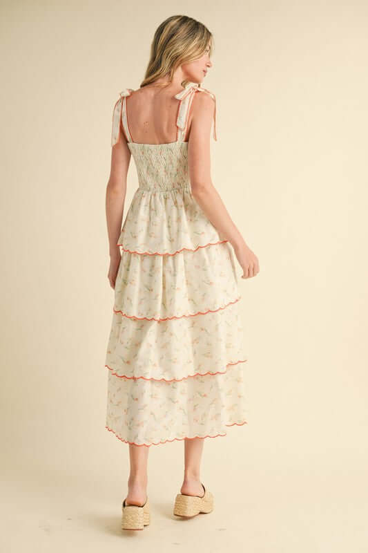 The Sunlit Stroll Midi Dress