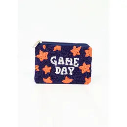 Beaded Auburn Game day Bag