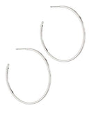 45mm Metal Hoops - Sliver - Anderson Ave boutique