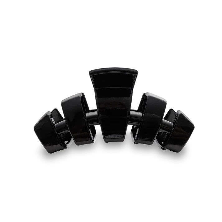 Classic Jet Black Medium Claw Hair Clip