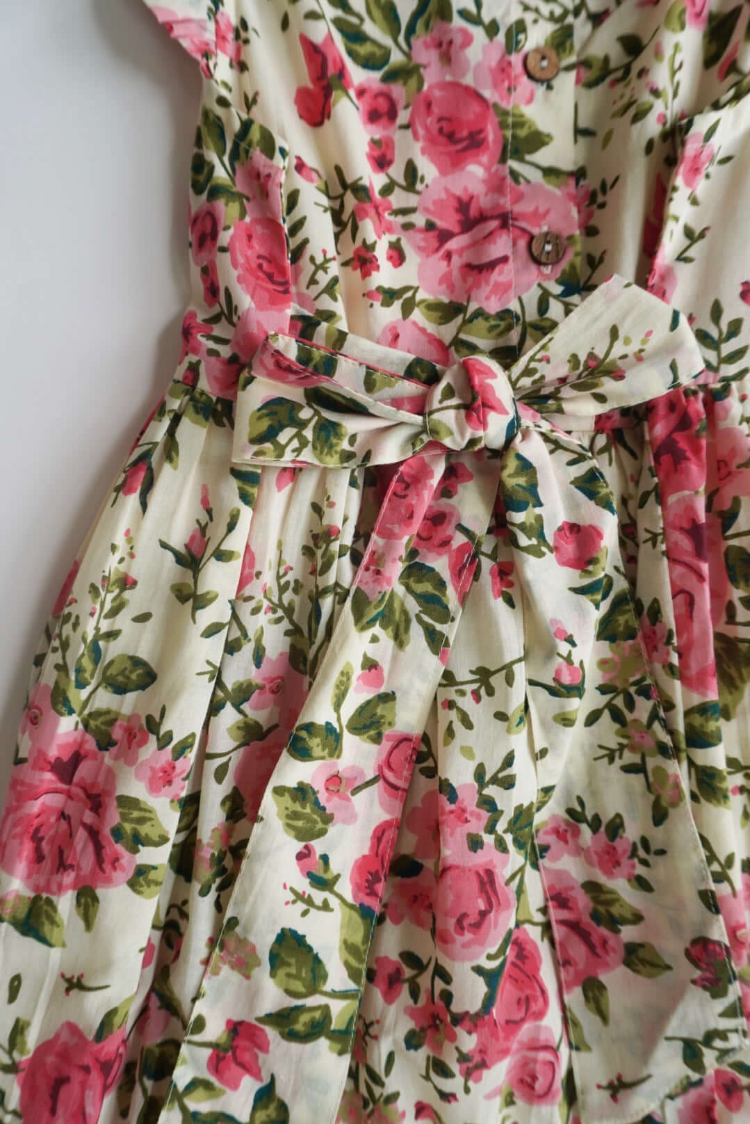 Rosalie Garden Party Dress – Floral Ruffle Tween Girl Dress