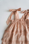 Peachy Ruffle Daydream Dress