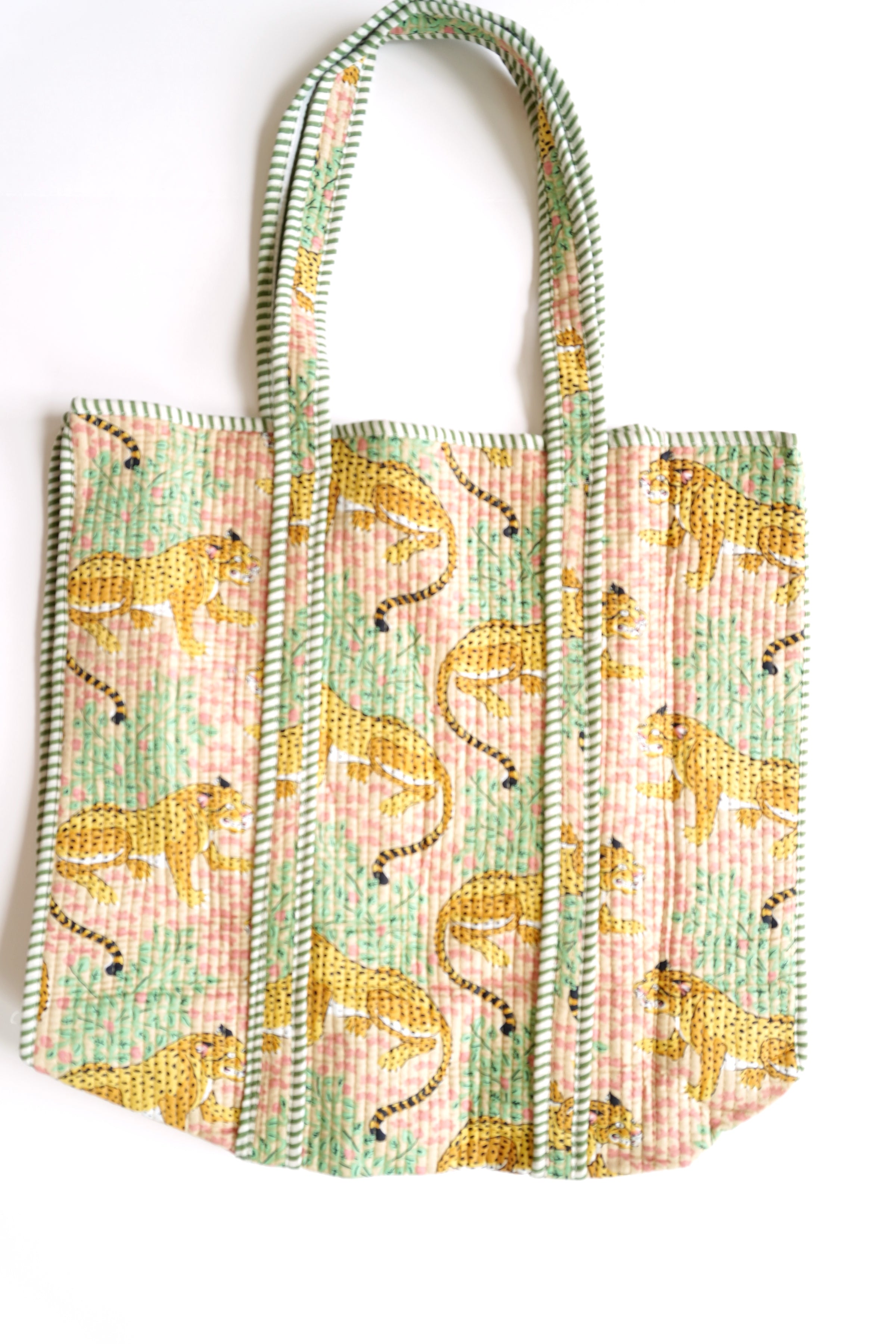 Maddie Quilted Tote Bag