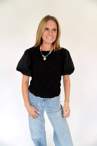 elevated-basics-black-top-puff-sleeve-women-AndersonAve.jpg