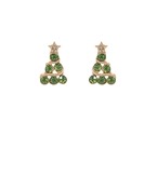 Embellished Tree Stud Earring