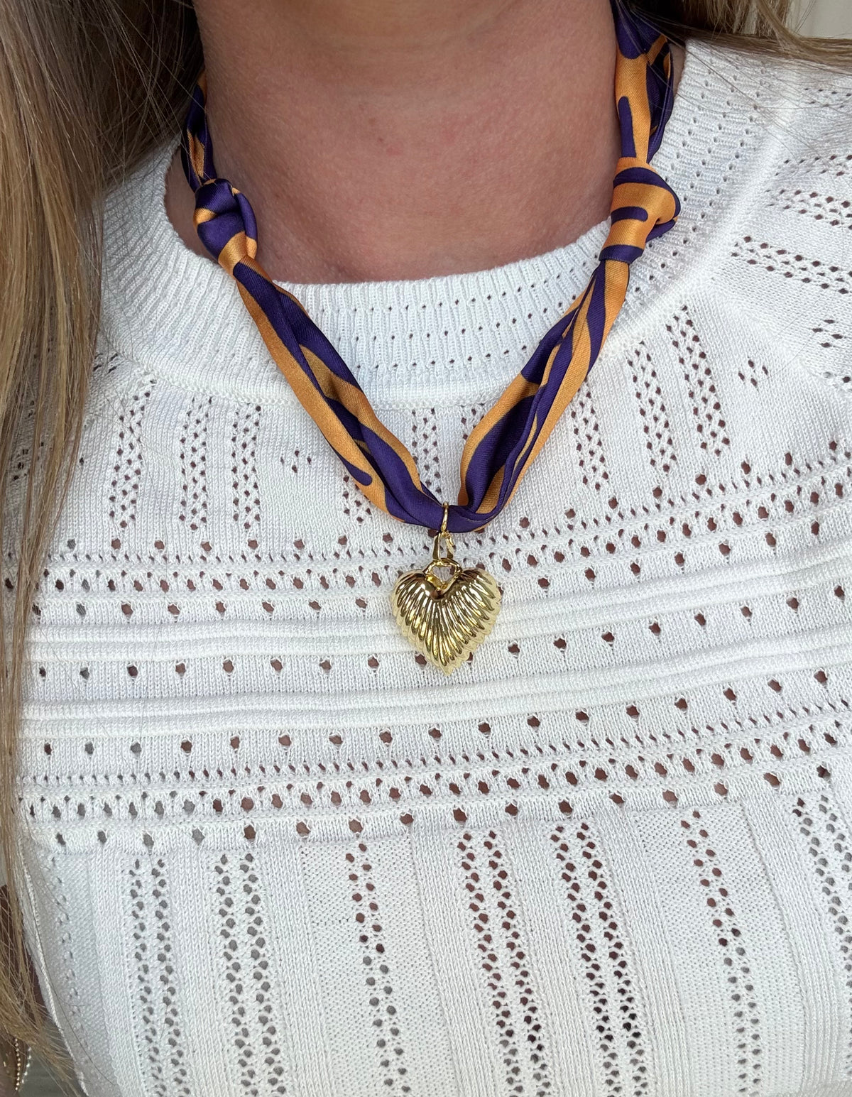 womens-gameday-accessory-purple-gold-scarf-necklace-AndersonAve.jpg