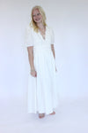 Scallop Breeze Midi Dress