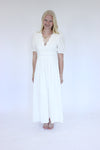Scallop Breeze Midi Dress