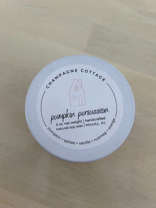 Pumpkin Persuasion Candle 5 OZ