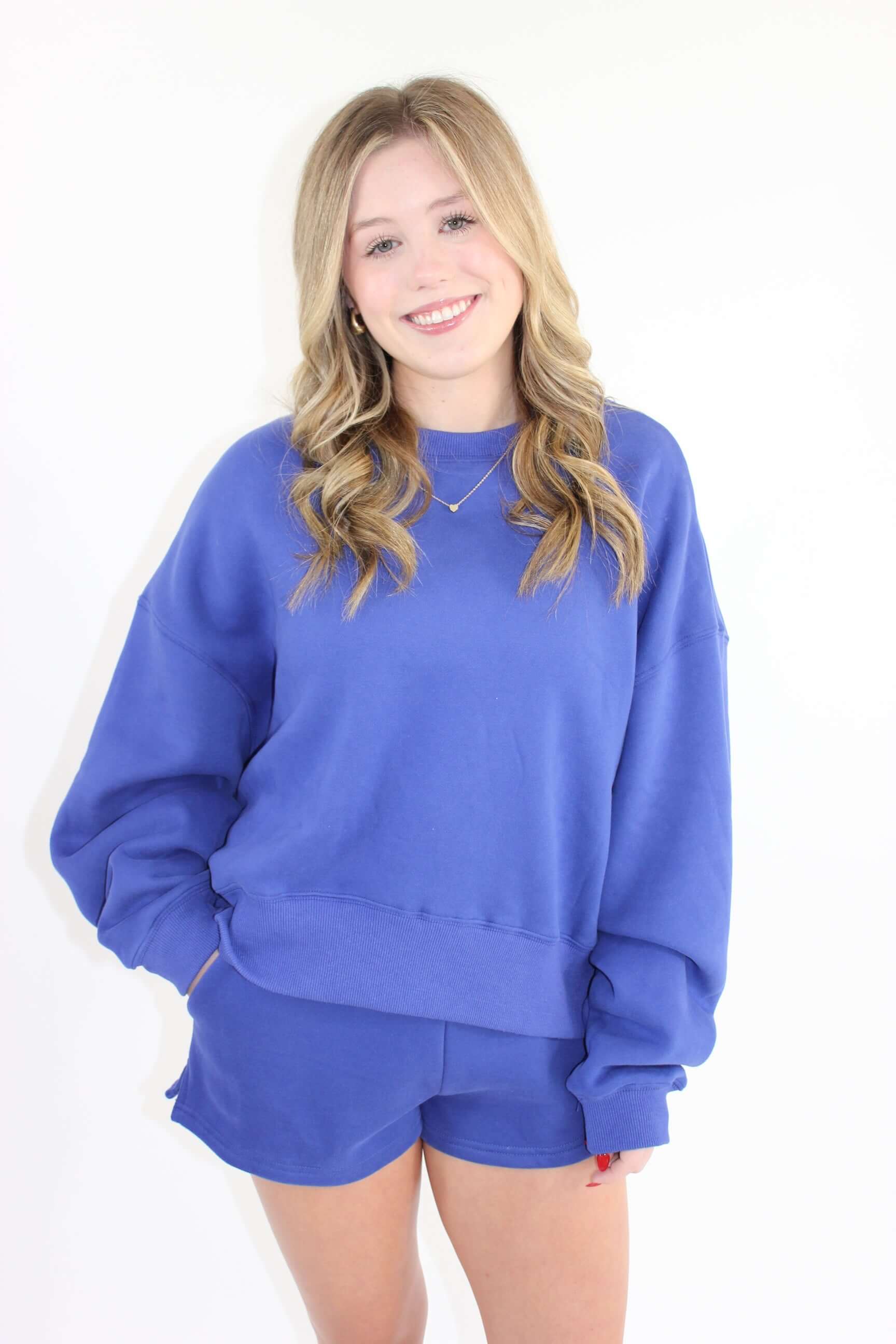 Casually Royal Blue Set details