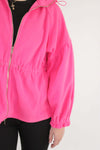 Pop Of Pink Jacket Sleeve 