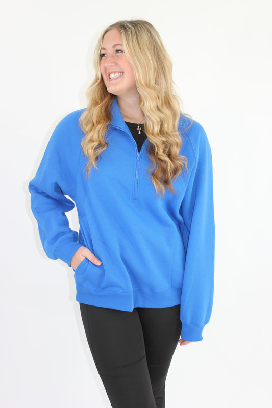 Convince Yourself Half-Zip Pullover