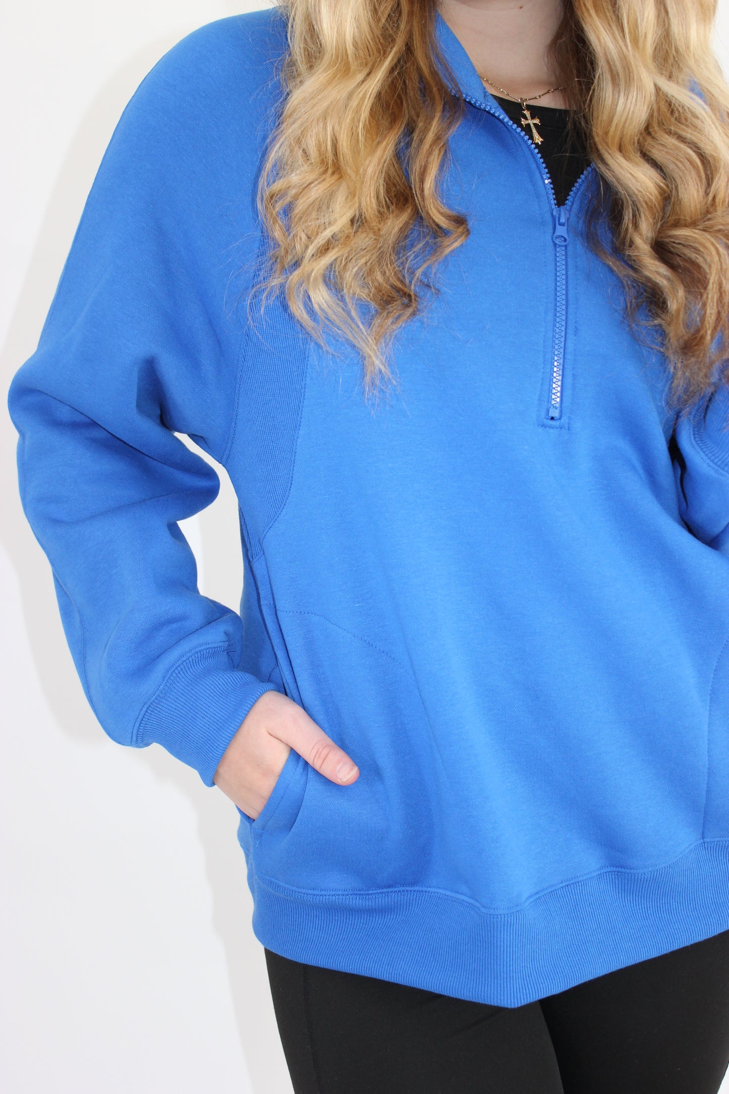 Convince Yourself Half-Zip Pullover