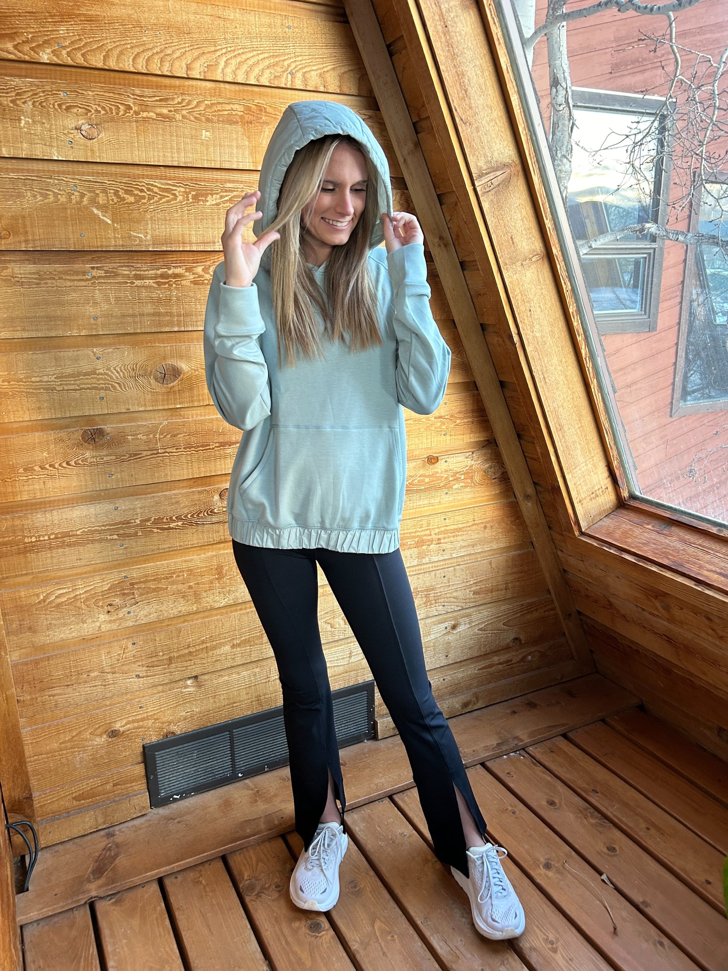 All The Feels Pullover - Blue hoodie