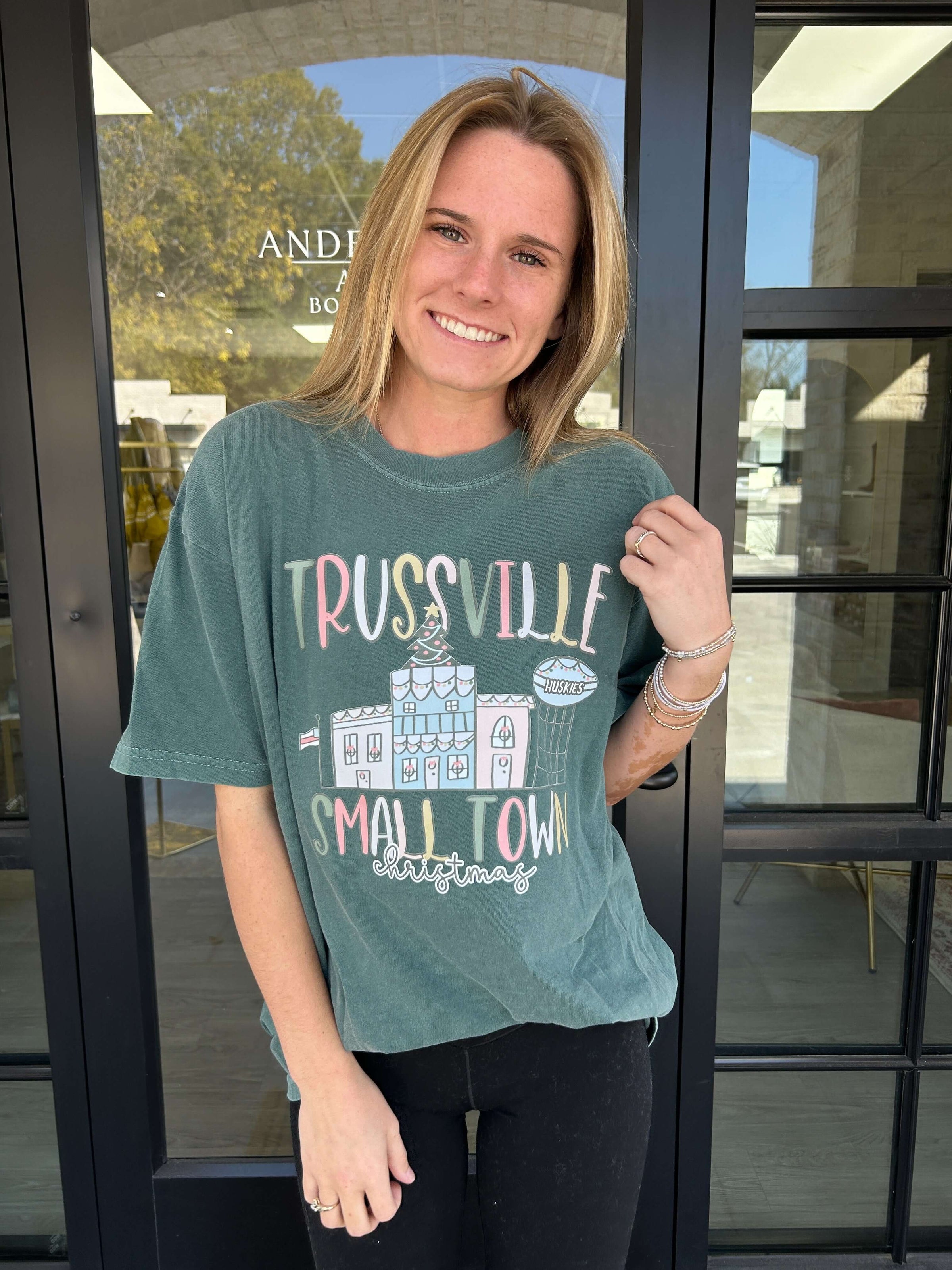 Small Town Christmas Tee Shirt - Trussville
