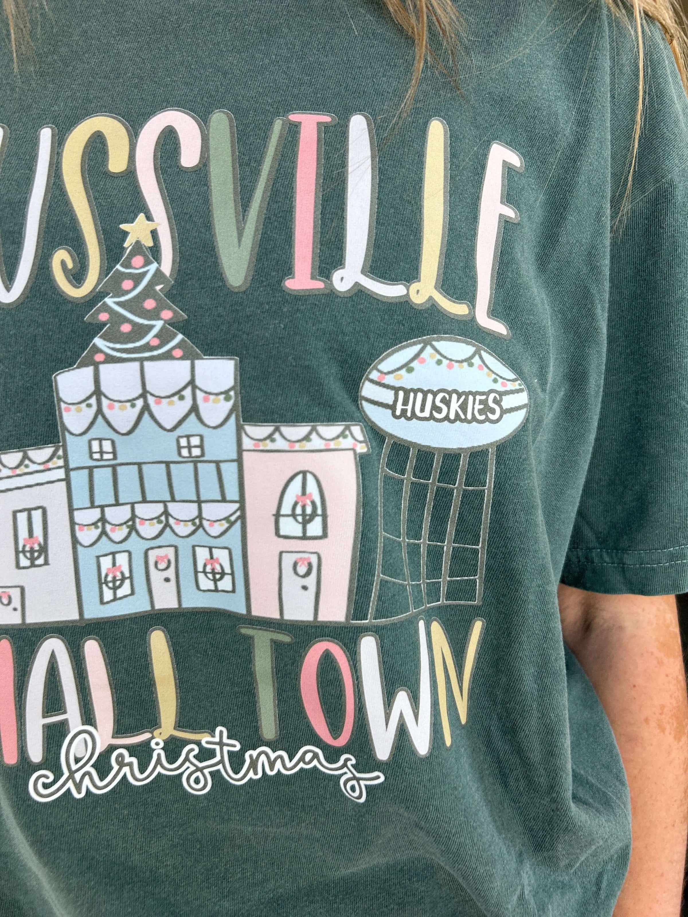 Small Town Christmas Tee Shirt - Trussville