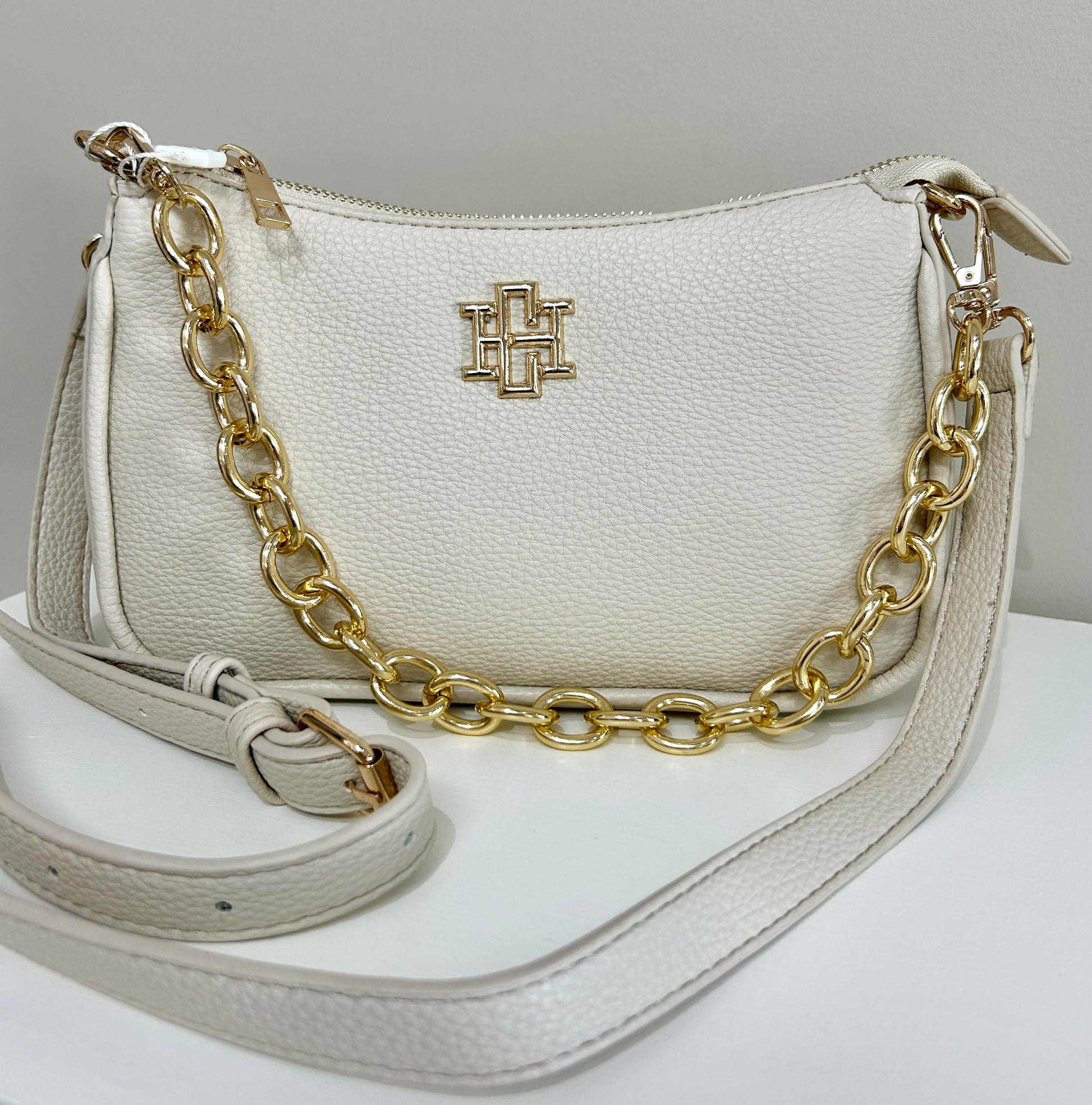 Joan Crossbody Bag - Cream