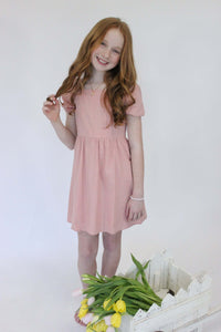 Savannah Flared Mini Dress styled
