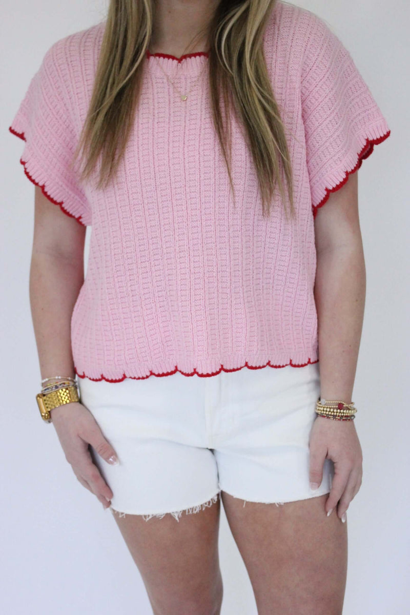 White Demin Jean Shorts - White product 