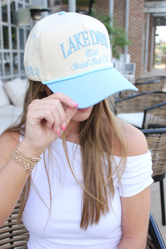 Lake Days Social Boat Club Trucker Hat