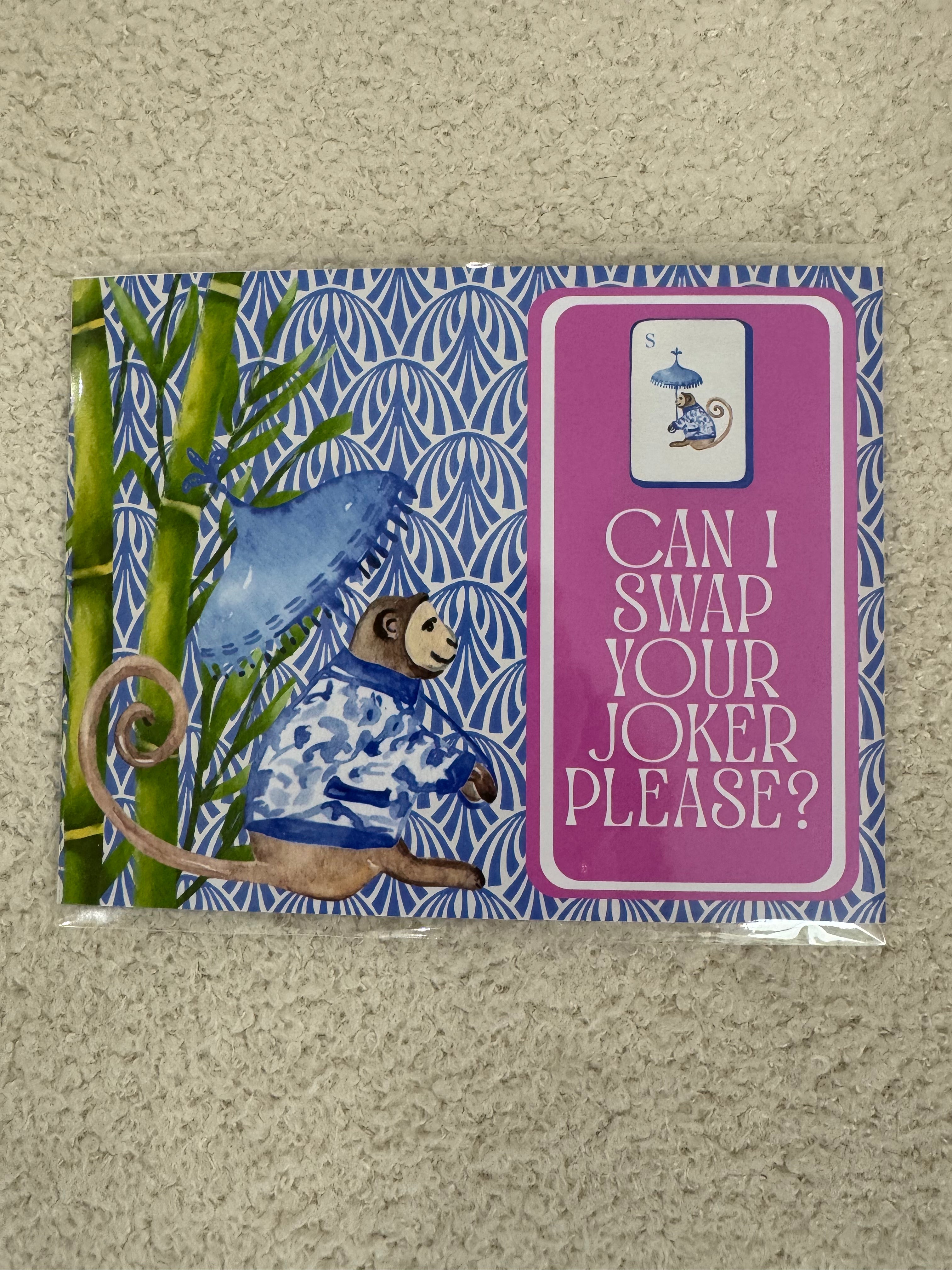 joker card sleeves NMJL Card Sleeves – Anderson Ave boutique