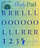 Peacock Mahjong practice mat with guided tile placement for solo Mahjong play.