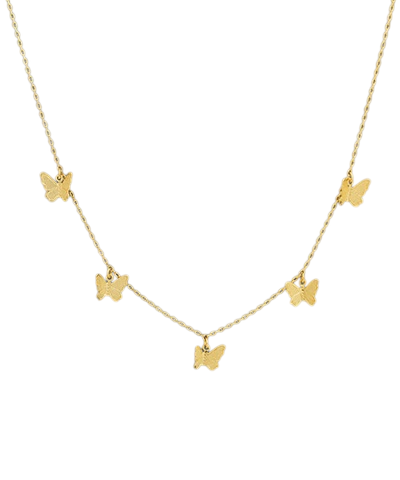 Gold Butterfly Necklace