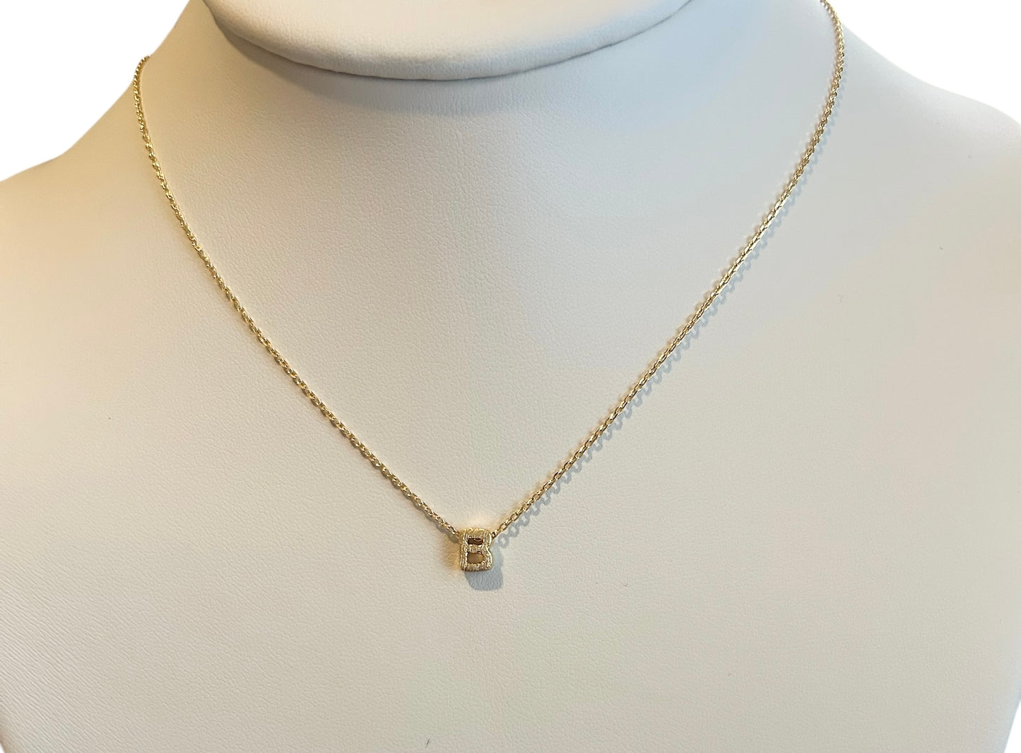 Initial Necklace - Gold