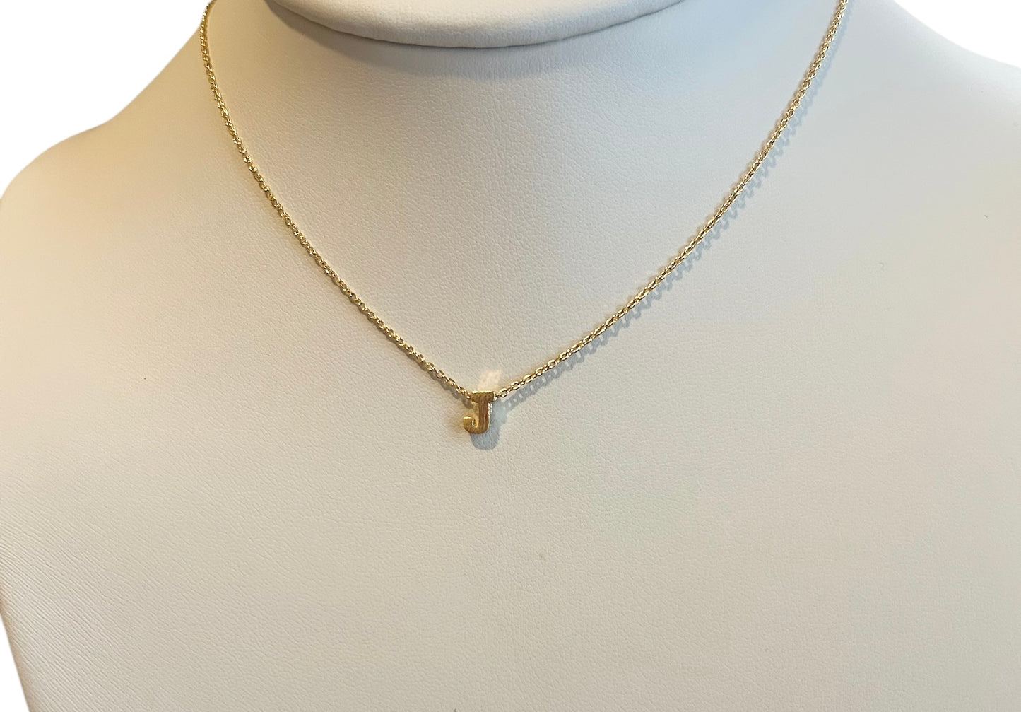 Initial Necklace - Gold