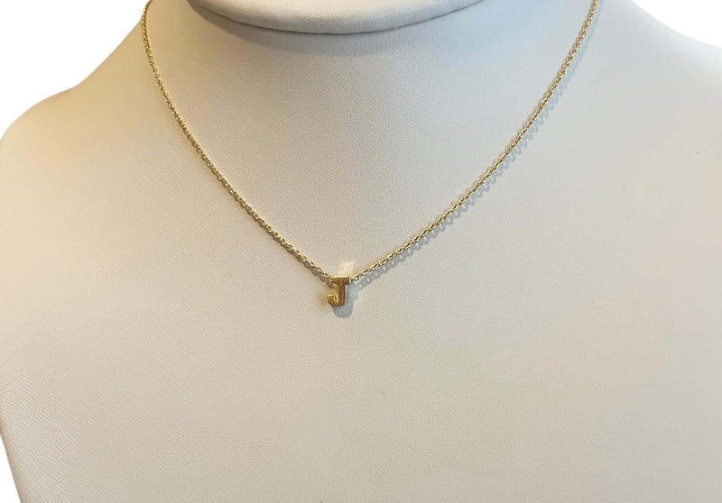 Initial Necklace - Gold