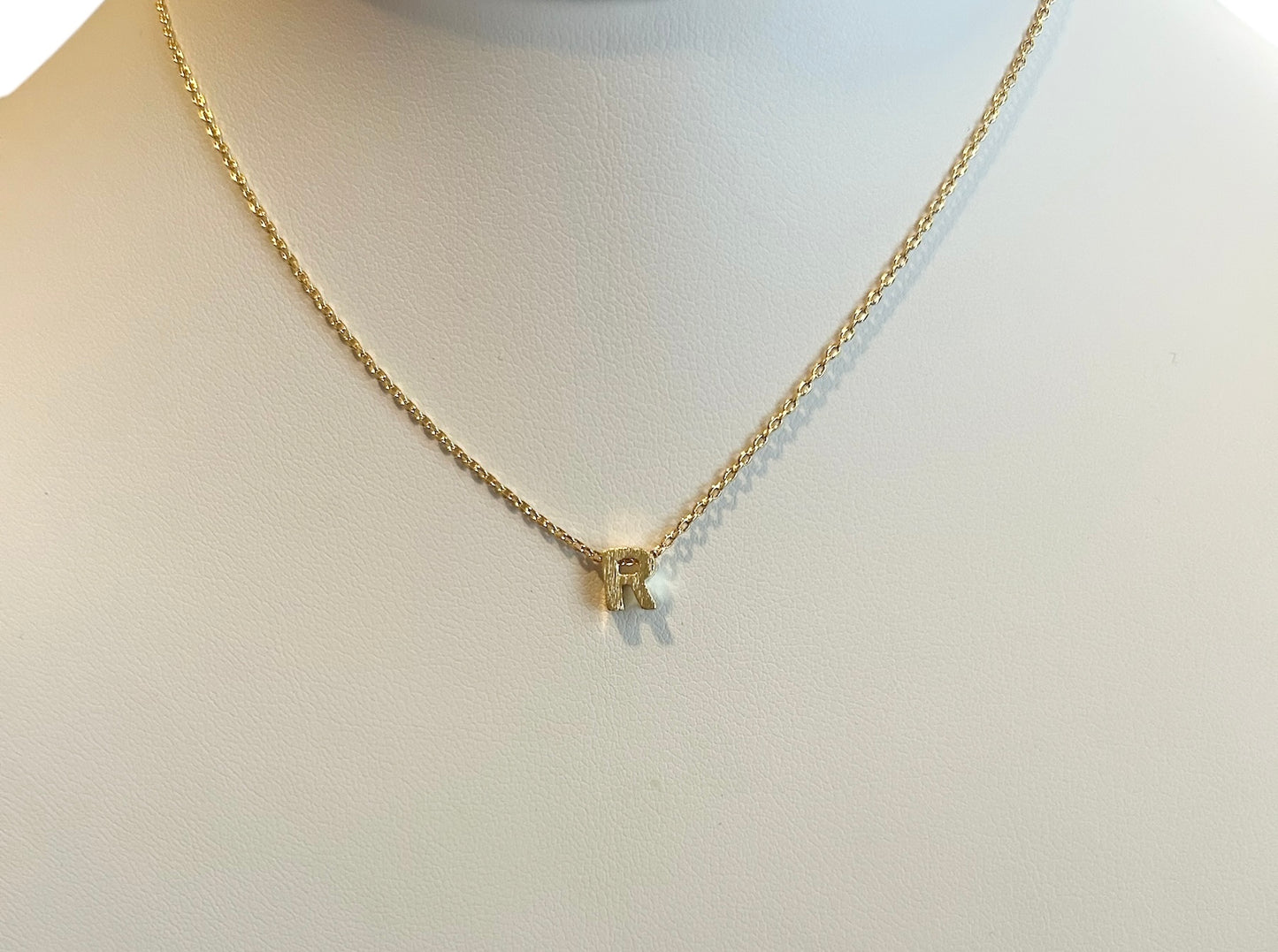 Initial Necklace - Gold