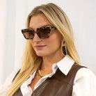 Allie - Women's Polarized Medium Rectangle Sunglasses - Anderson Ave boutique