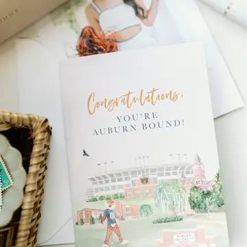Auburn Bound Graduation Card - Anderson Ave boutique