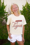 Auburn Tigers Cropped Game Day Tee - Anderson Ave boutique