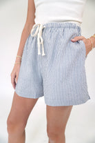 Avery Nautical Boxer Shorts - Navy / White - Anderson Ave boutique